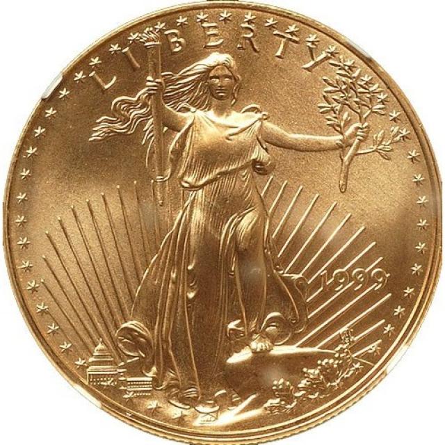 Монета Американський золотий орел, 50 доларів 1999, США, США