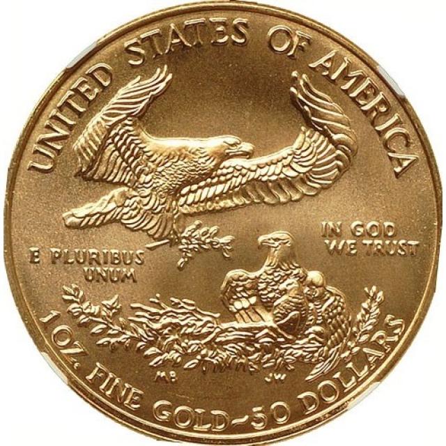 Монета Американський золотий орел, 50 доларів 1999, США, США
