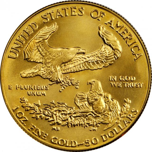 Монета Американський золотий орел, 50 доларів 1998, США, США