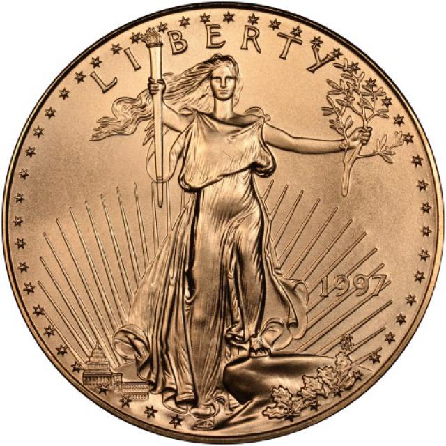 Монета Американський золотий орел, 50 доларів 1997, США, США