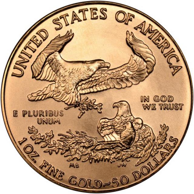 Монета Американський золотий орел, 50 доларів 1997, США, США
