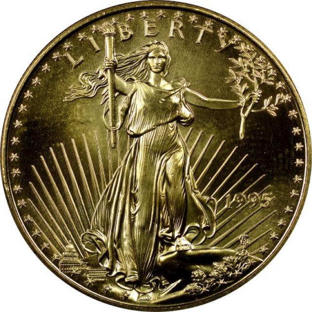 Монета Американський золотий орел, 50 доларів 1995, США, США