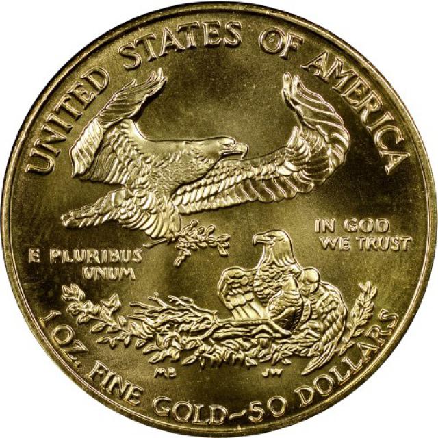 Монета Американський золотий орел, 50 доларів 1995, США, США