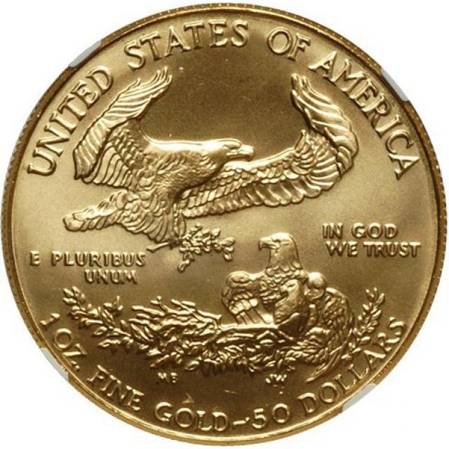 Монета Американський золотий орел, 50 доларів 1992, США, США