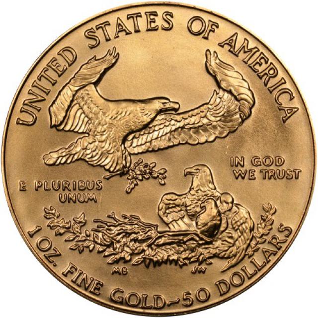 Монета Американський золотий орел, 50 доларів 1991, США, США