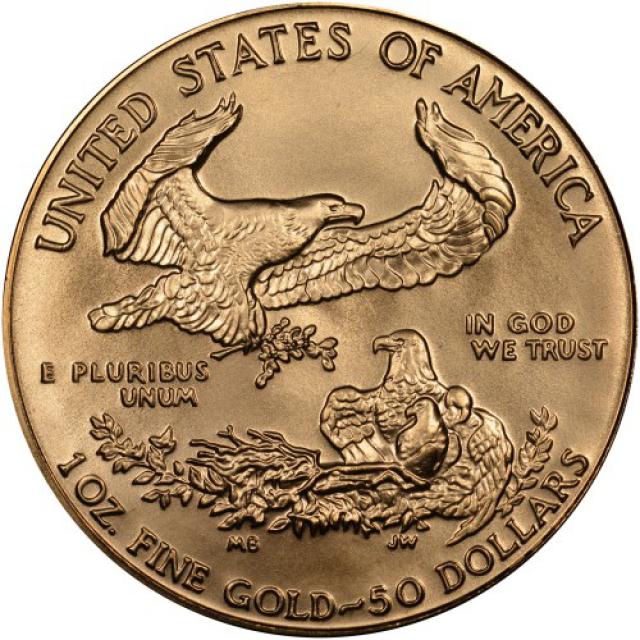 Монета Американський золотий орел, 50 доларів 1990, США, США