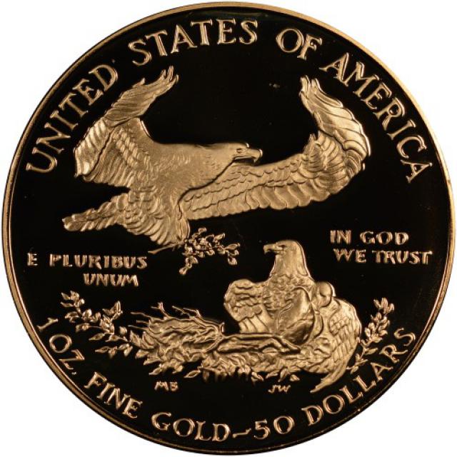 Монета Американський золотий орел, 50 доларів 1989, США, США