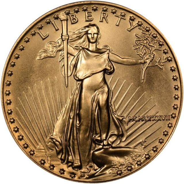 Монета Американський золотий орел, 50 доларів 1987, США, США