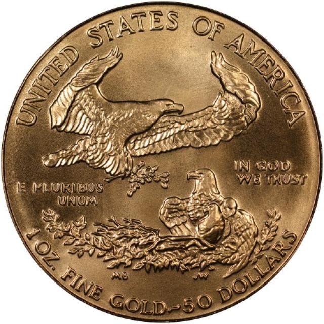 Монета Американський золотий орел, 50 доларів 1986, США, США