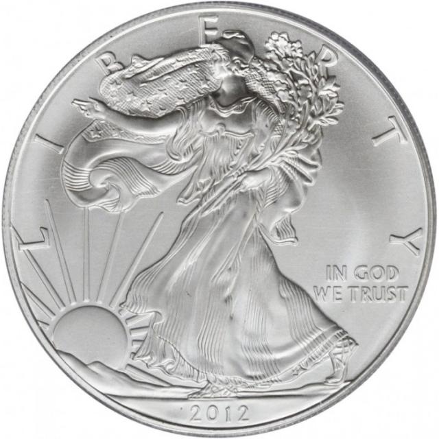 Монета Американський срібний орел, 1 долар 2012, США, США