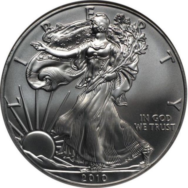 Монета Американський срібний орел, 1 долар 2010, США, США