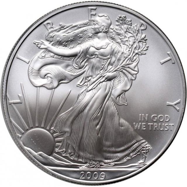 Монета Американський срібний орел, 1 долар 2009, США, США
