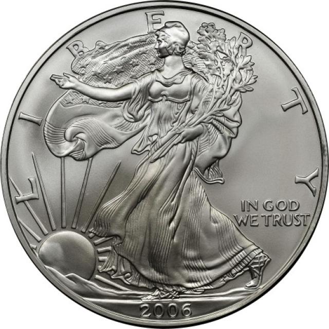 Монета Американський срібний орел, 1 долар 2006, США, США
