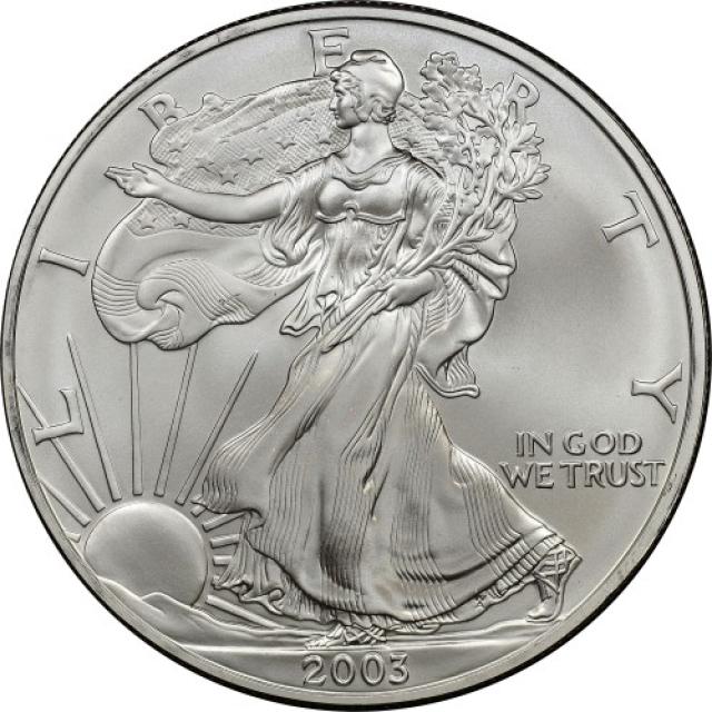 Монета Американський срібний орел, 1 долар 2003, США, США