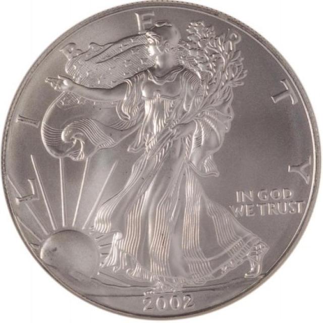 Монета Американський срібний орел, 1 долар 2002, США, США