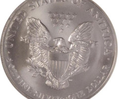 Монета Американський срібний орел, 1 долар 2002, США, США