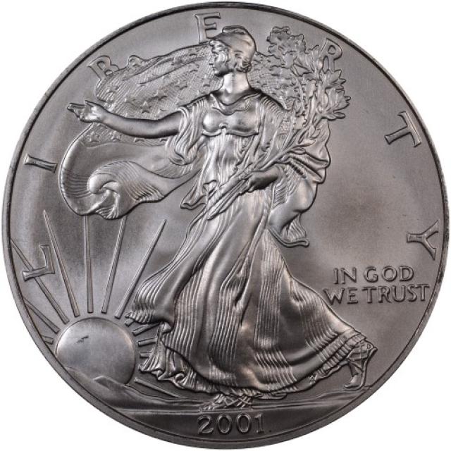 Монета Американський срібний орел, 1 долар 2001, США, США