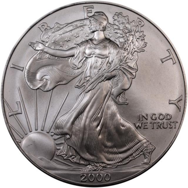 Монета Американський срібний орел, 1 долар 2000, США, США