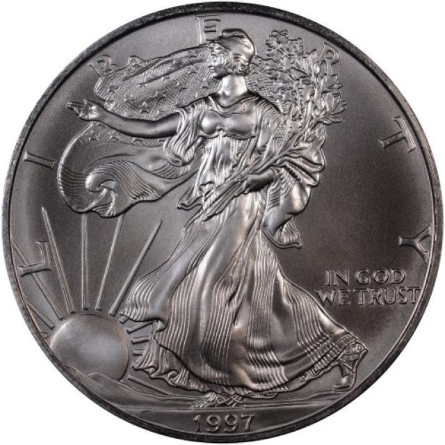 Монета Американський срібний орел, 1 долар 1997, США, США