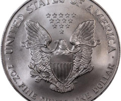 Монета Американський срібний орел, 1 долар 1997, США, США