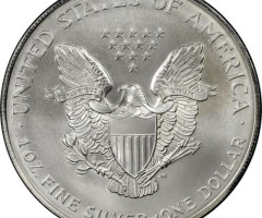 Монета Американський срібний орел, 1 долар 1996, США, США