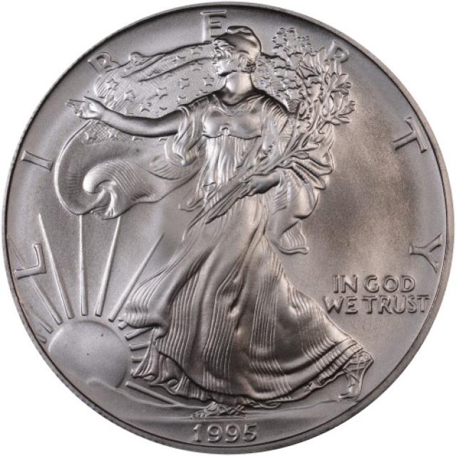 Монета Американський срібний орел, 1 долар 1995, США, США
