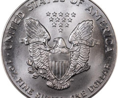 Монета Американський срібний орел, 1 долар 1993, США, США