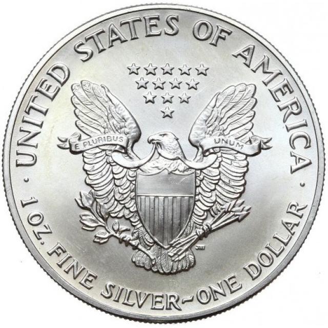 Монета Американський срібний орел, 1 долар 1990, США, США