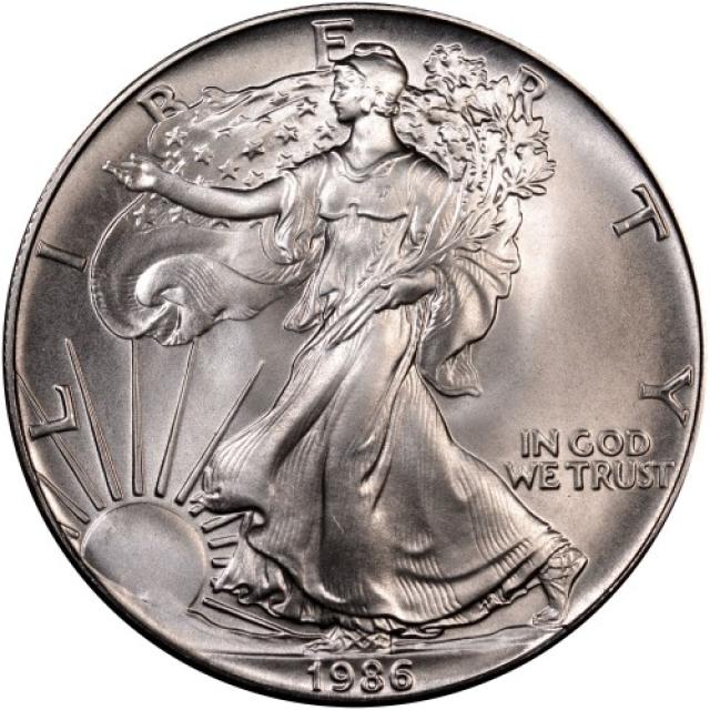 Монета Американський срібний орел, 1 долар 1986, США, США
