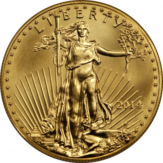 Монета Американський золотий орел, 10 доларів 2014, США, США