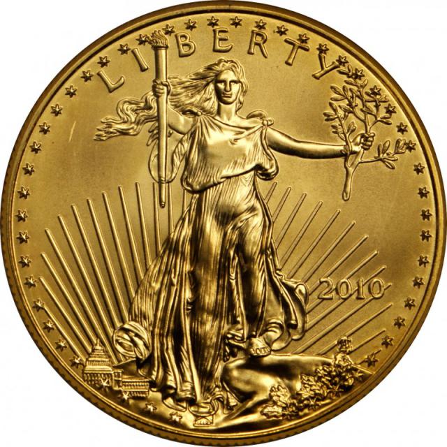 Монета Американський золотий орел, 10 доларів 2010, США, США