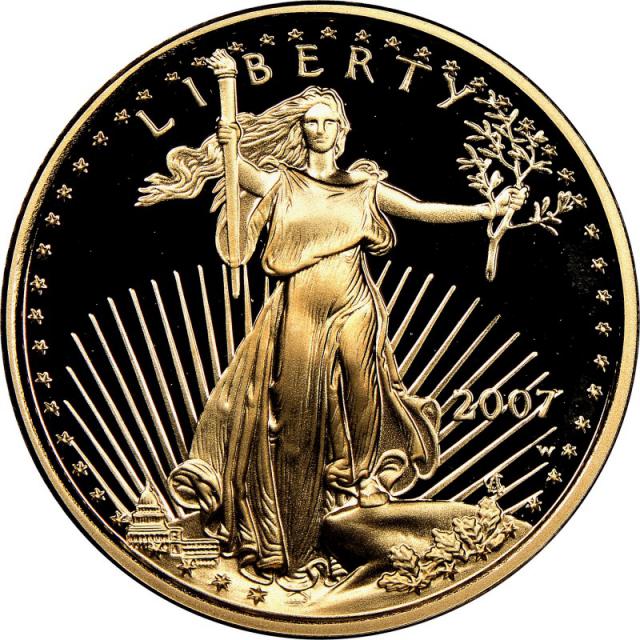 Монета Американський золотий орел, 10 доларів 2007, США, США