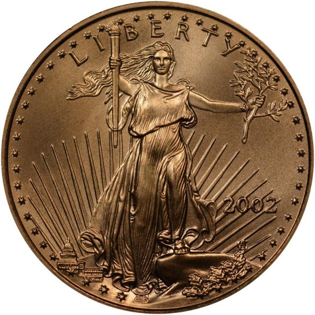 Монета Американський золотий орел, 10 доларів 2002, США, США