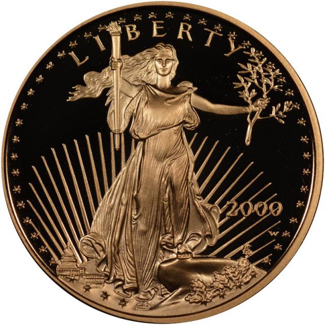 Монета Американський золотий орел, 10 доларів 2000, США, США