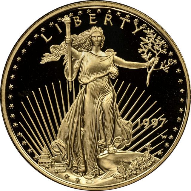 Монета Американський золотий орел, 10 доларів 1997, США, США