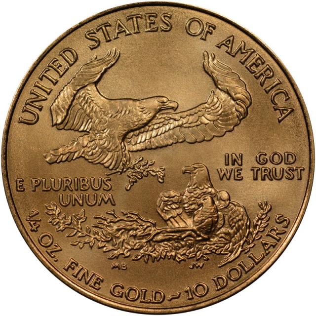 Монета Американський золотий орел, 10 доларів 1996, США, США