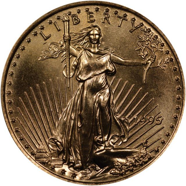 Монета Американський золотий орел, 10 доларів 1995, США, США
