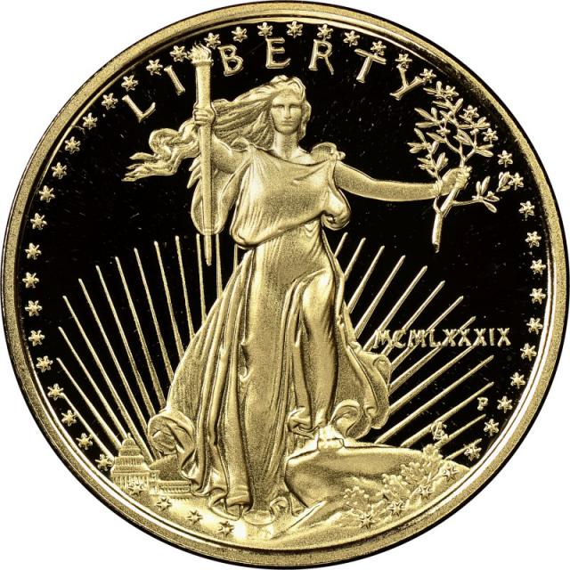 Монета Американський золотий орел, 10 доларів 1989, США, США
