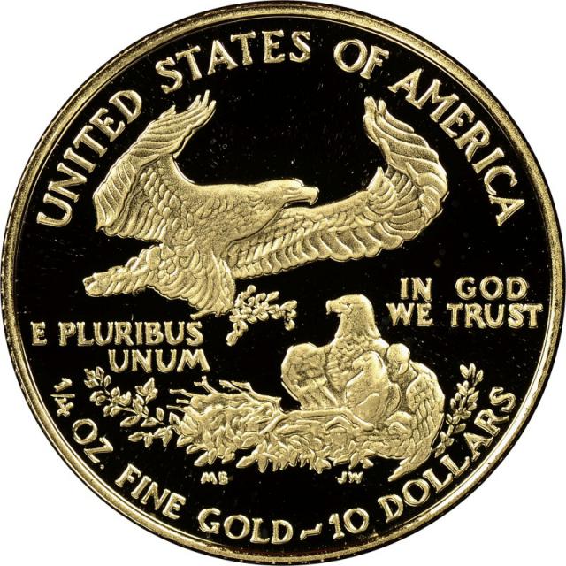 Монета Американський золотий орел, 10 доларів 1989, США, США