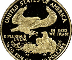 Монета Американський золотий орел, 10 доларів 1989, США, США