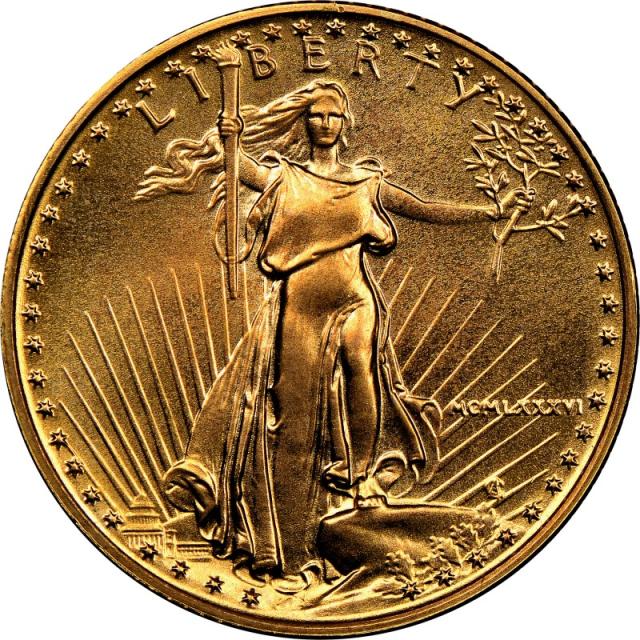 Монета Американський золотий орел, 10 доларів 1986, США, США