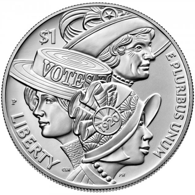 Монета Women’s Suffrage, 1 долар 2020, США, США