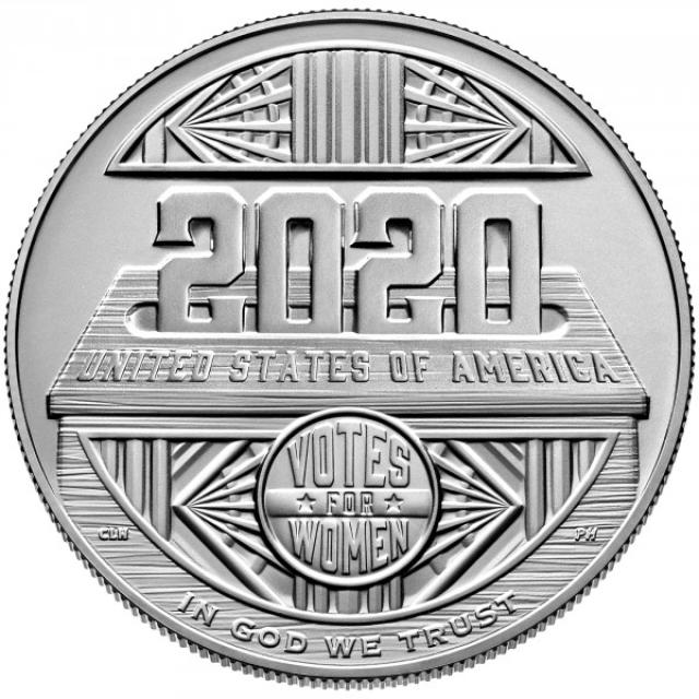 Монета Women’s Suffrage, 1 долар 2020, США, США