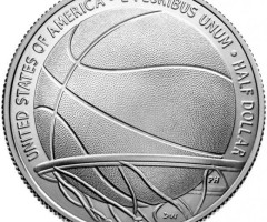 Монета Баскетбольний зал слави, ½ долара 2020, США, США