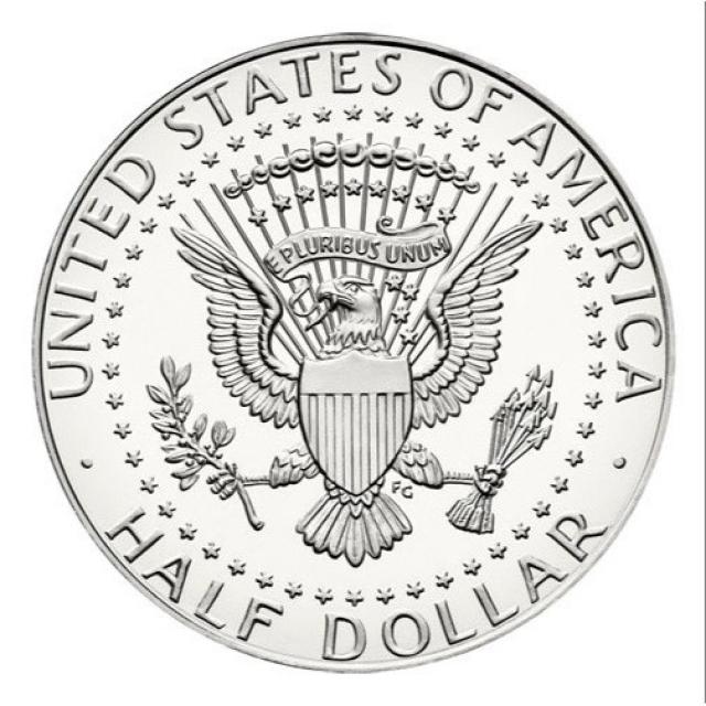 Монета Кеннеді Півдолара, ½ долара 2014, США, США