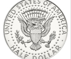 Монета Кеннеді Півдолара, ½ долара 2014, США, США