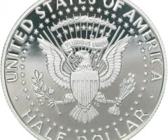 Монета Кеннеді Півдолара, ½ долара 2013, США, США