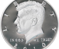 Монета Кеннеді Півдолара, ½ долара 2010, США, США