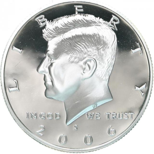 Монета Кеннеді Півдолара, ½ долара 2006, США, США