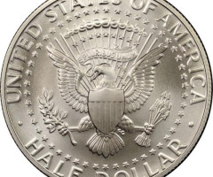 Монета Кеннеді Півдолара, ½ долара 1998, США, США